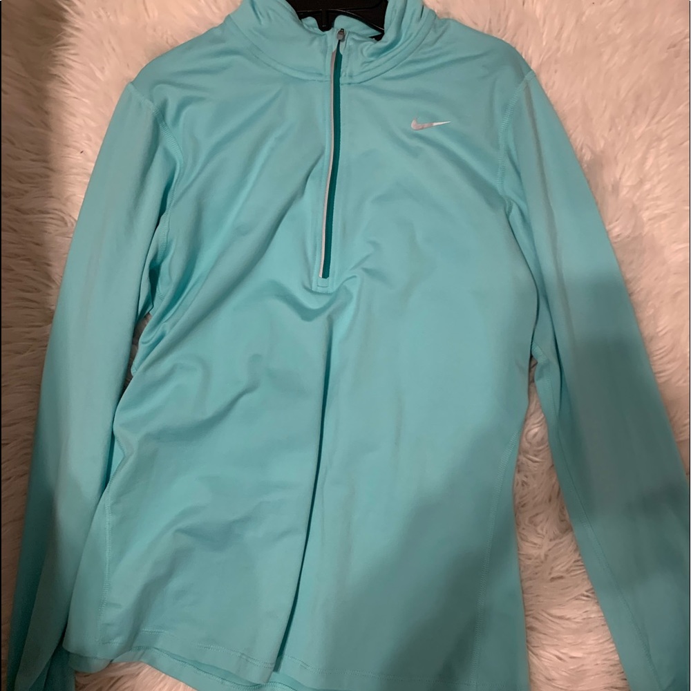 NWOT nike running dri fit half zip